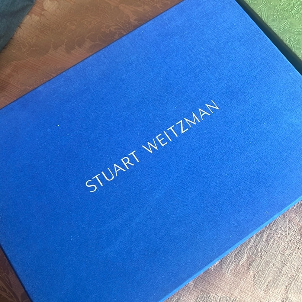 Stuart Weitzman briddle suede boot … ankle …. Worn 1 time